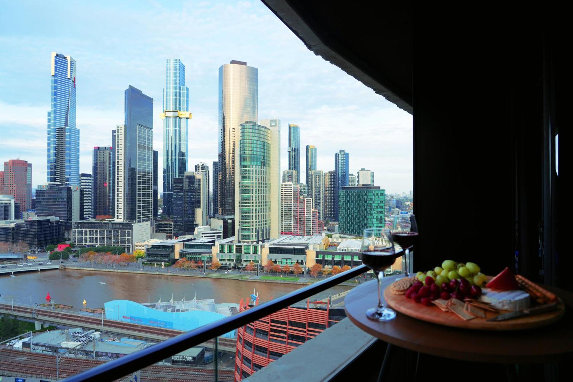 מלבורן Aura On Flinders Serviced Apartments מראה חיצוני תמונה