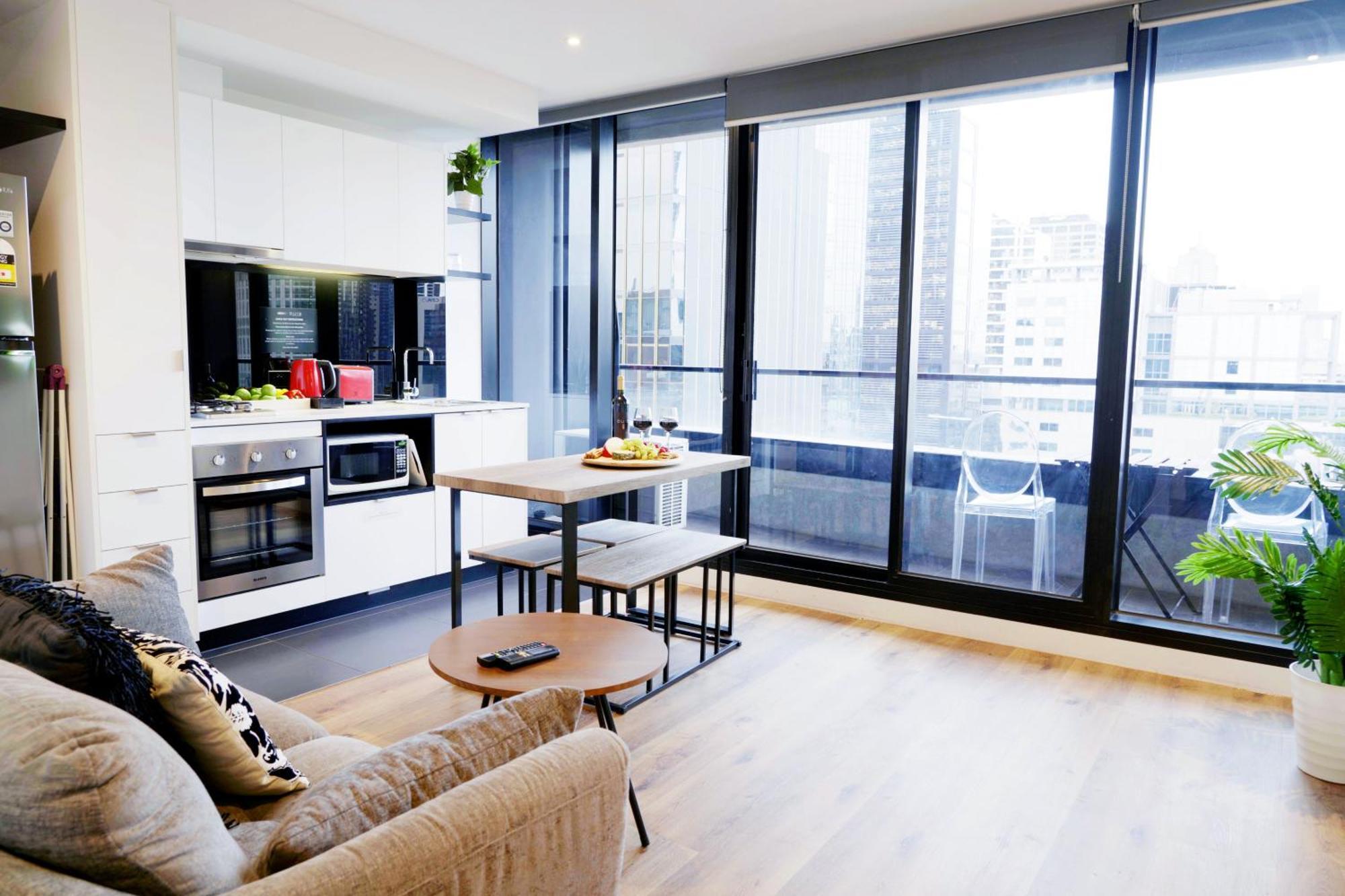 מלבורן Aura On Flinders Serviced Apartments מראה חיצוני תמונה