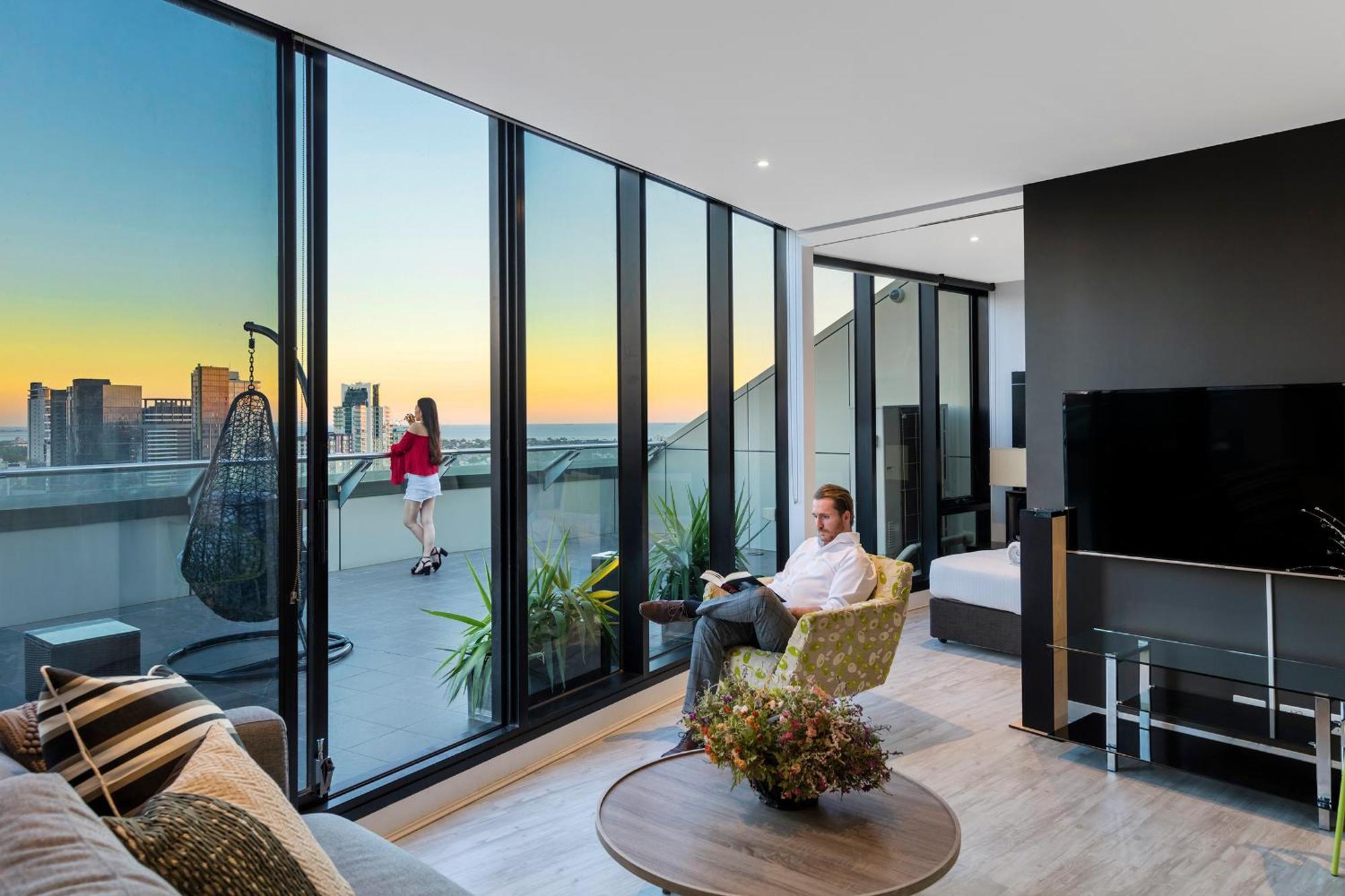 מלבורן Aura On Flinders Serviced Apartments מראה חיצוני תמונה